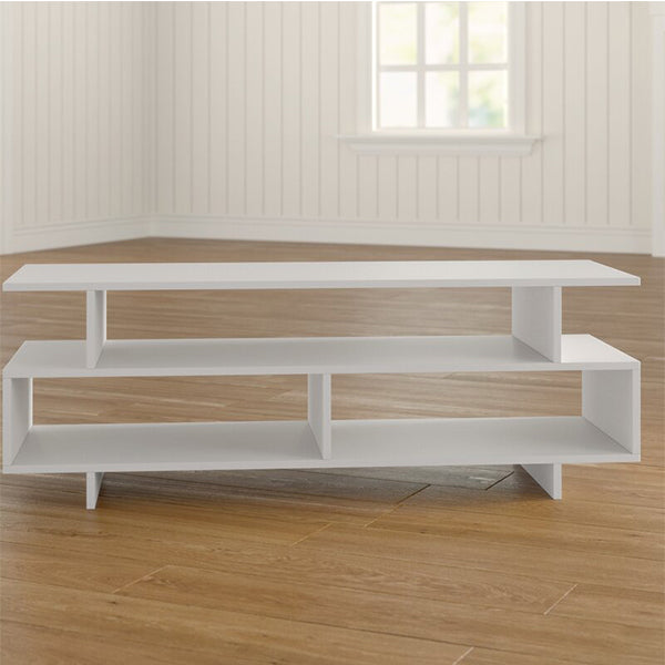 Deccan TV Stand | White