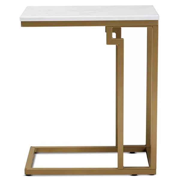 Renzo End Table | White