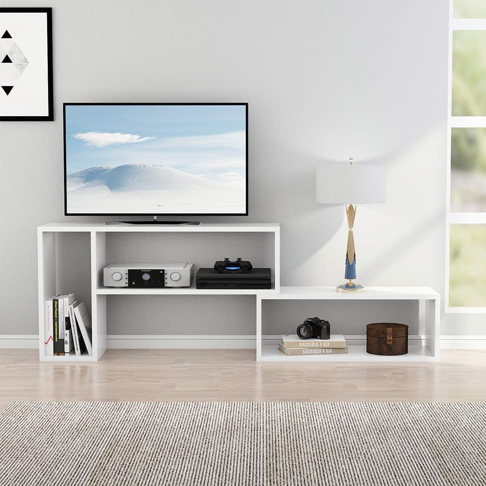 Gun TV Shelves | White