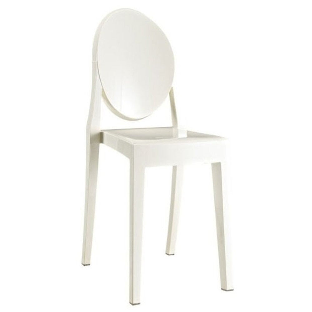 Mathilda Acrylic  Chair |  White