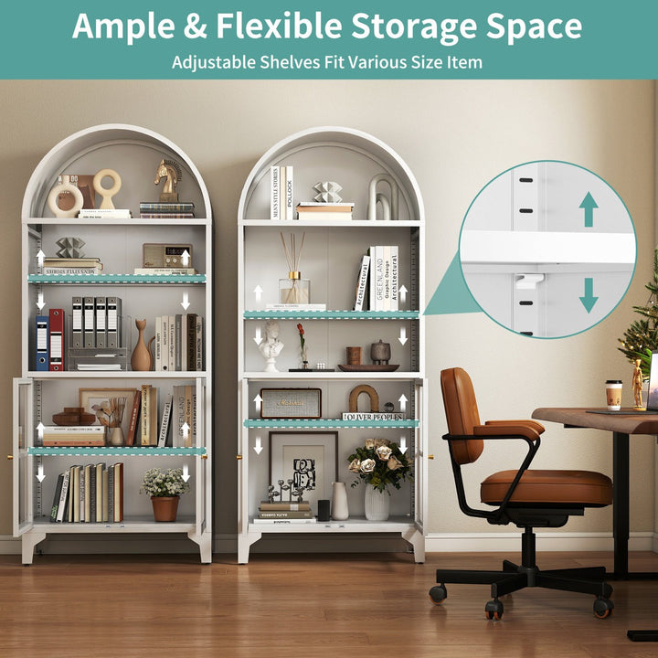 Masuru Tall Crockery Unit | White