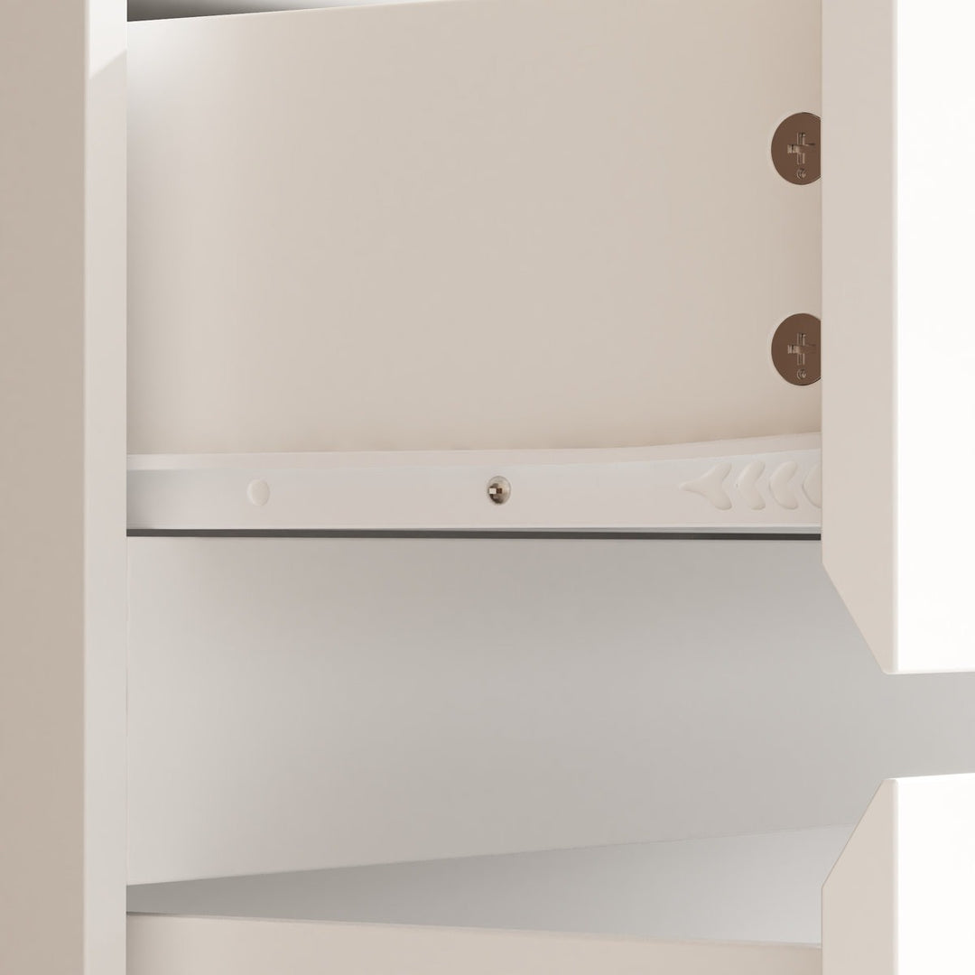 Rento Tall Crockery Unit | White