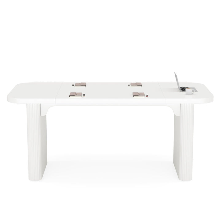 Adi Meeting Table | White