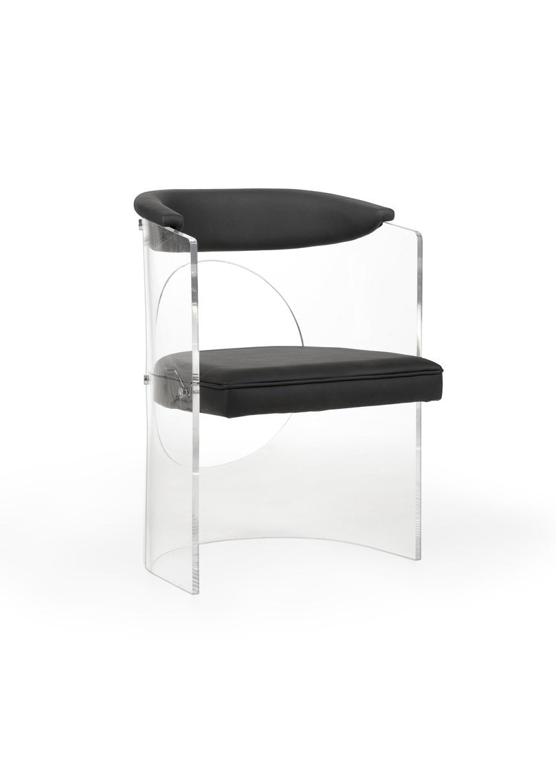 Solomiya Arm  Acrylic Chair