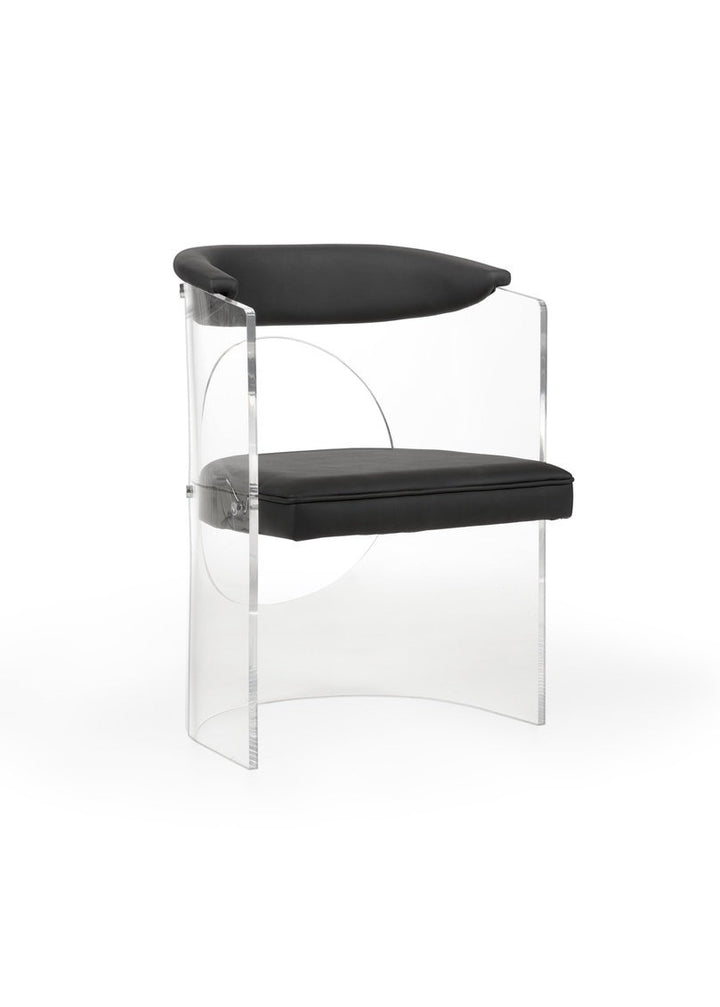 Solomiya Arm  Acrylic Chair