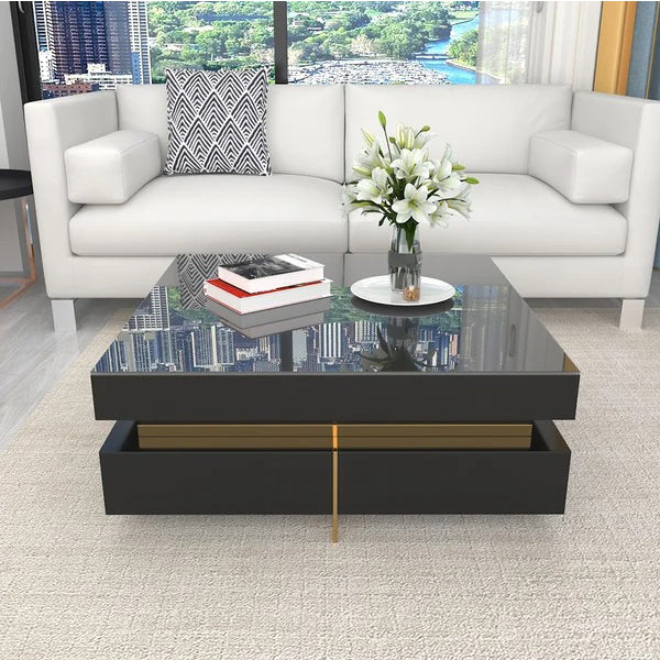 Nadu Coffee Table | Black