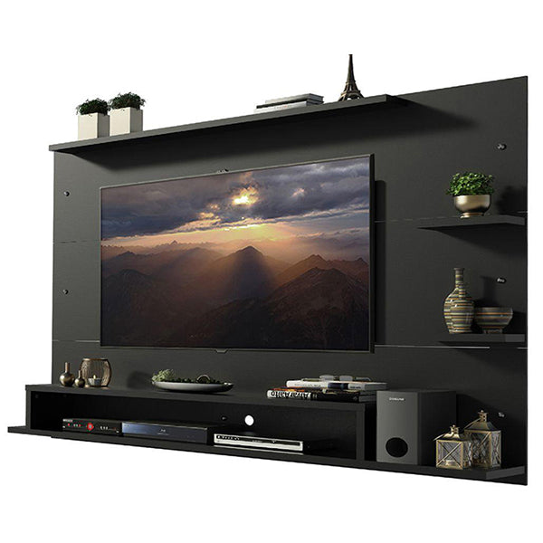 Panel Wall Mount TV Unit | Black |50 Inches