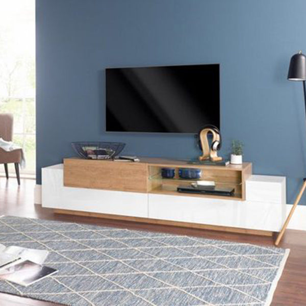 Refer Tv Stand | White&Beige