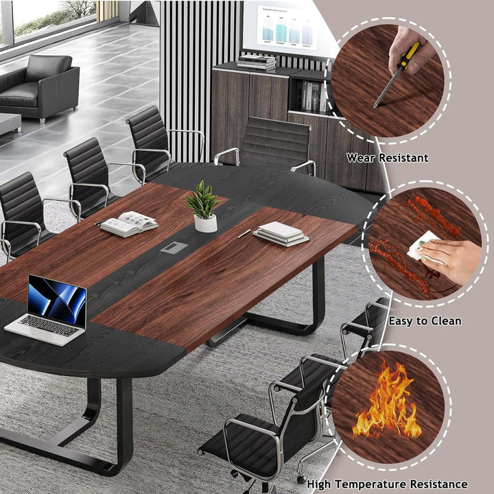Rin Conference table| Black