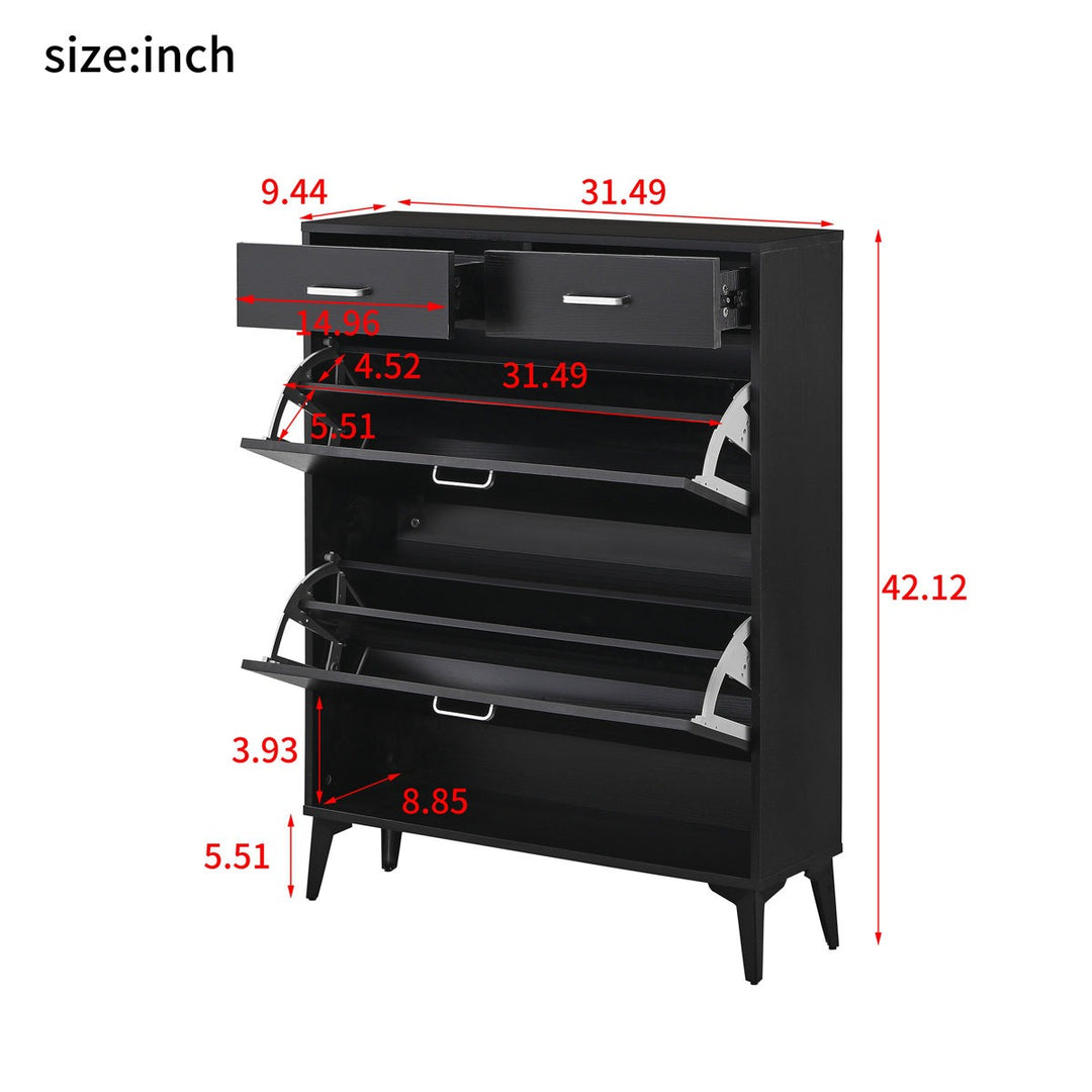 Siobhán Shoe  Rack | Black