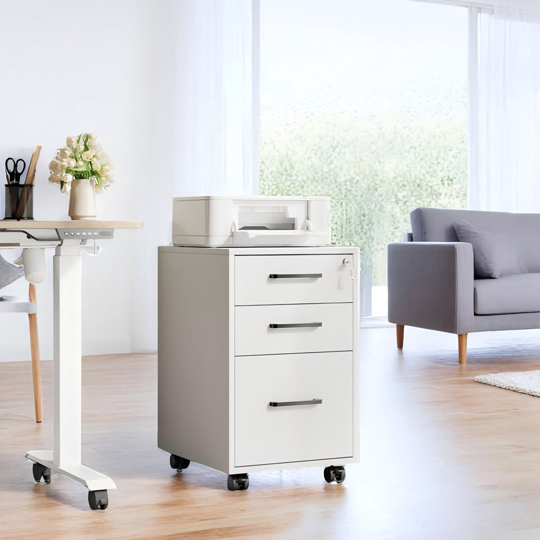 Zeal Pedestal Drawer | White