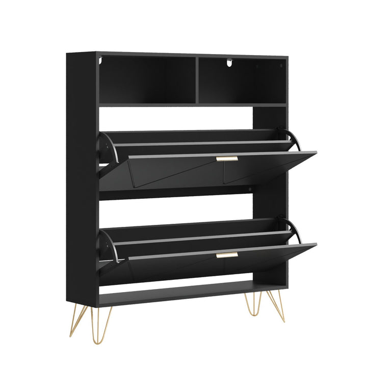 Saoirse  Shoe Rack | Black