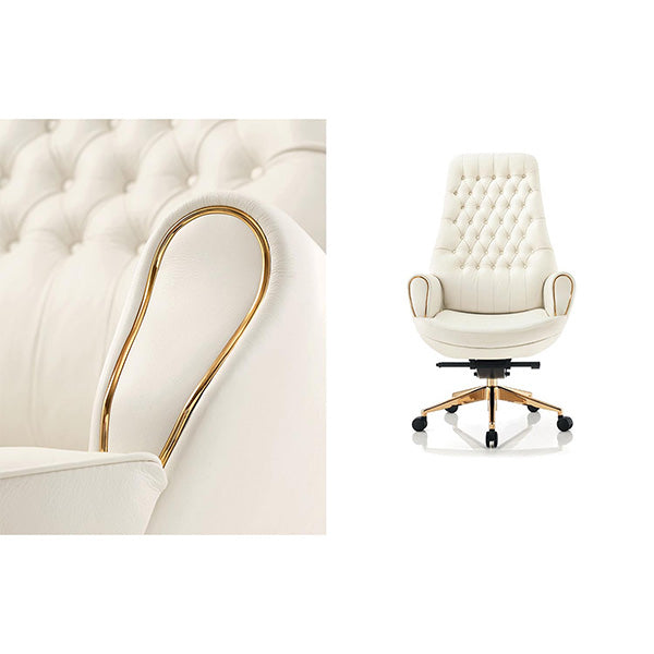 Gold Class Director High Back Office Chair | White