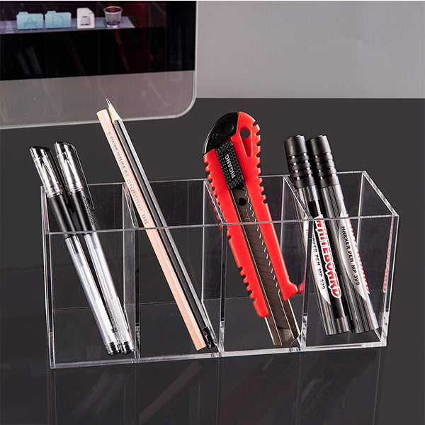 4 superior Pen stand | Clear