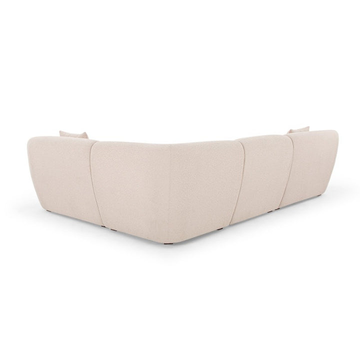 Texido L-Shape Sofa | Beige | Right Facing