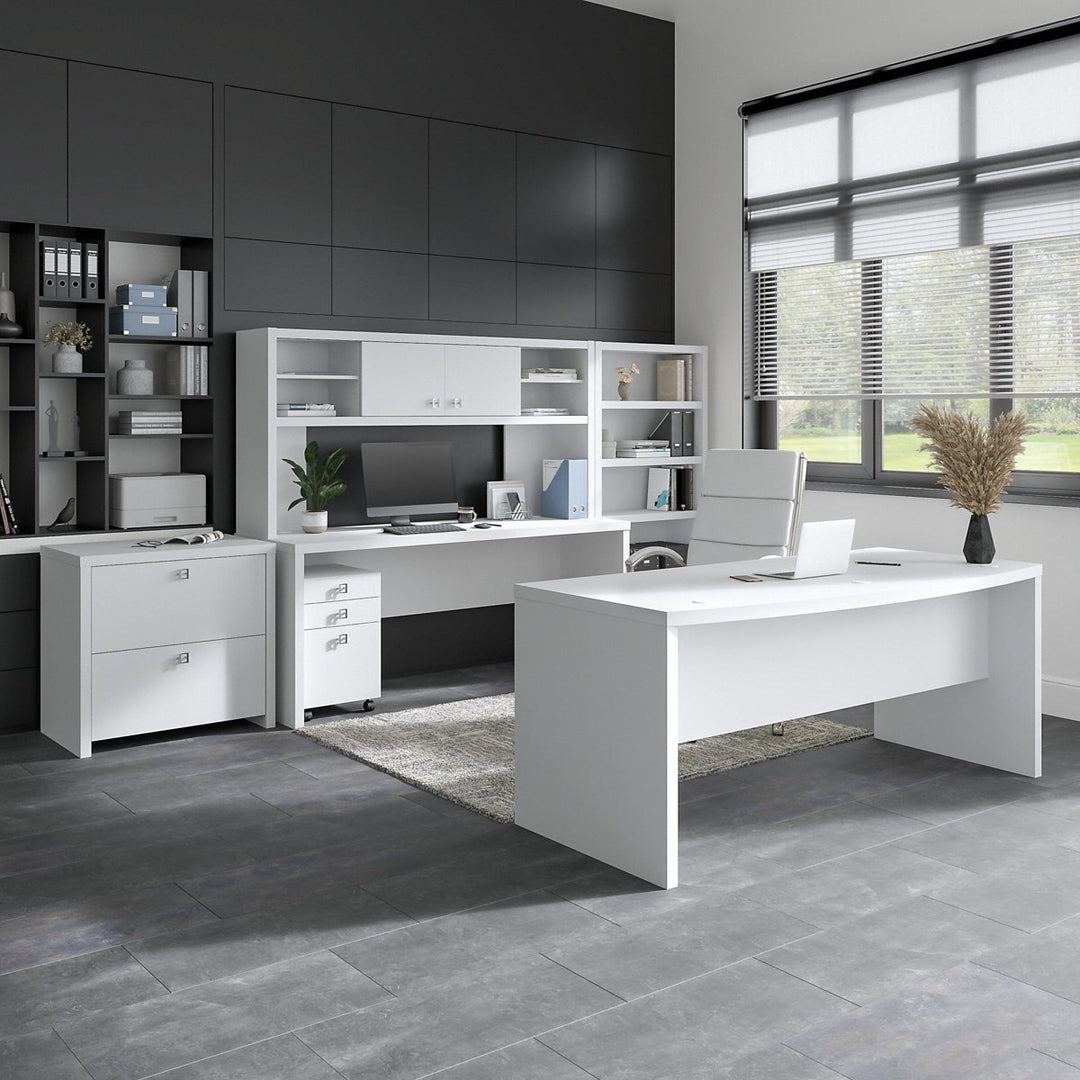 Yuri  Executive  table | White