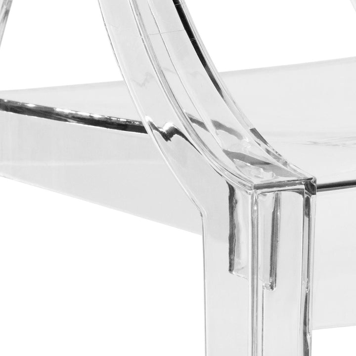 Saskia Arm Acrylic  Chair | Clear