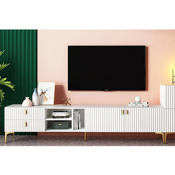 Neelore Tv Stand| Small |White