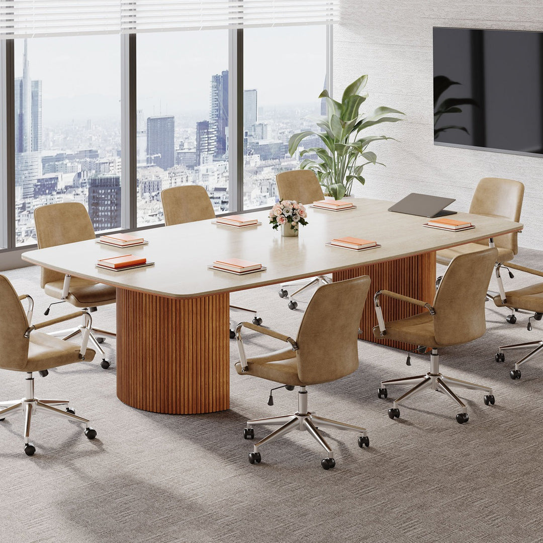 Arin Meeting Table | Beige