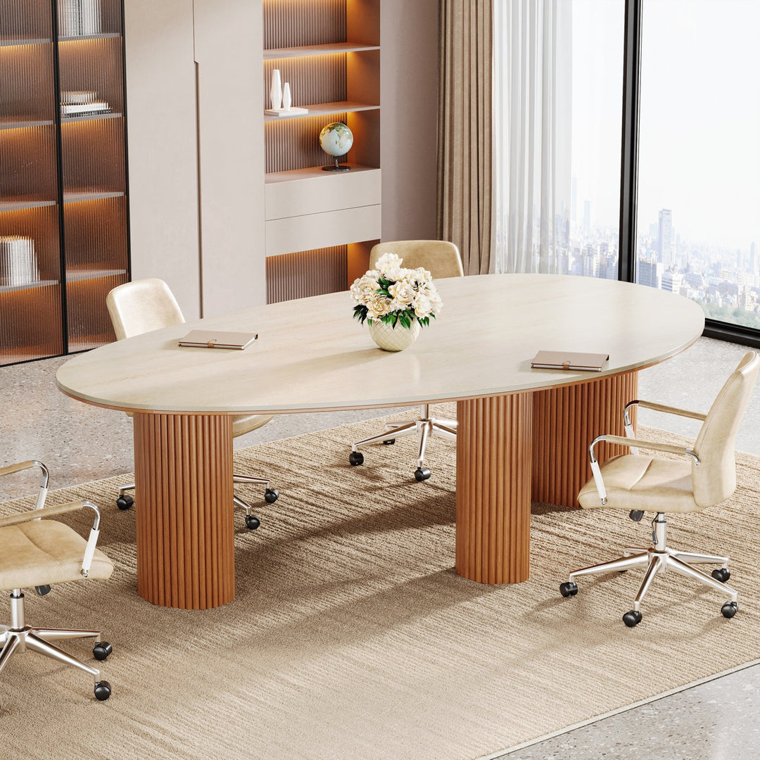 Kriti Conference Table |Beige