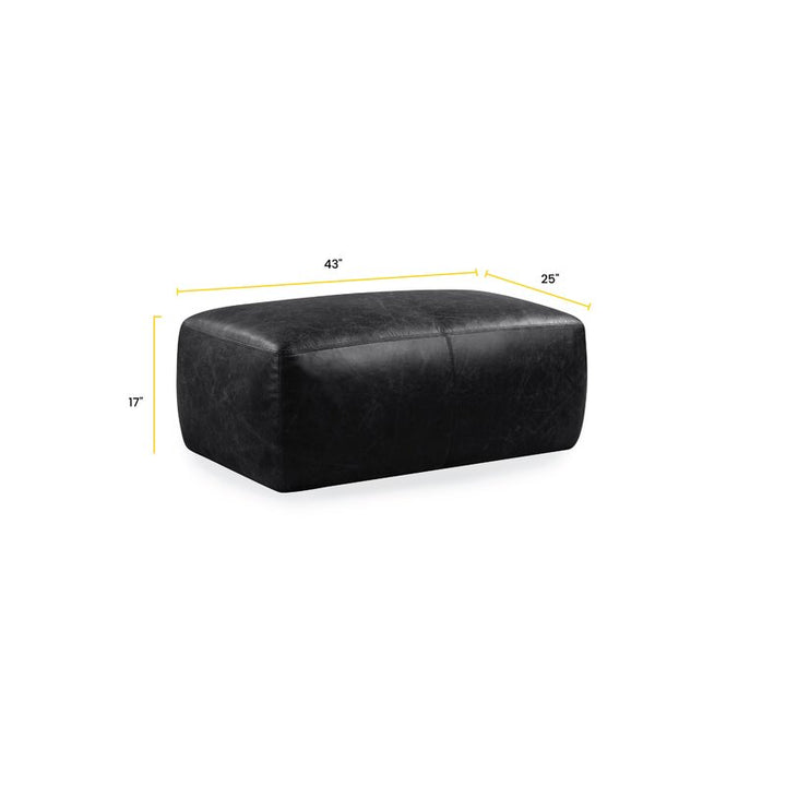 Wago Ottoman | Black