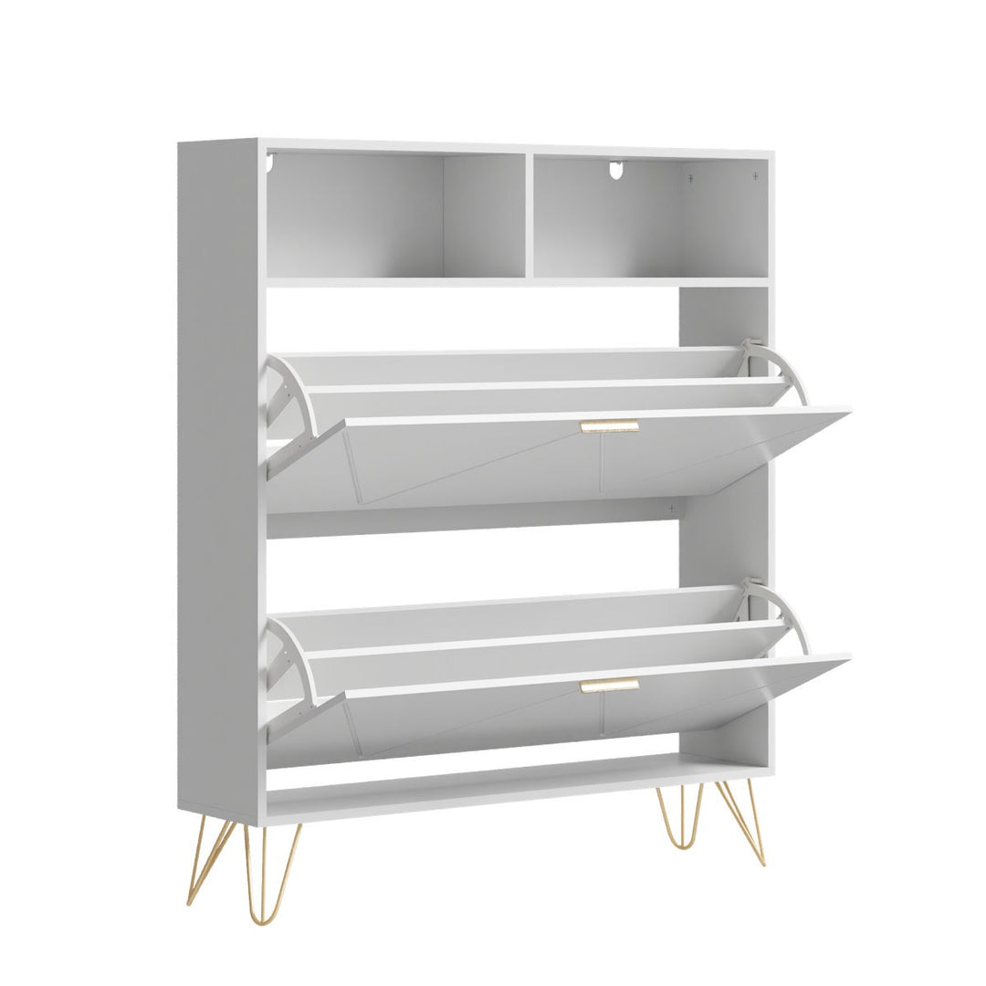 Saoirse  Shoe Rack | White