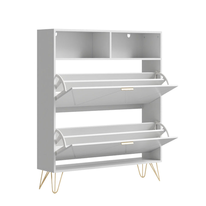 Saoirse  Shoe Rack | White