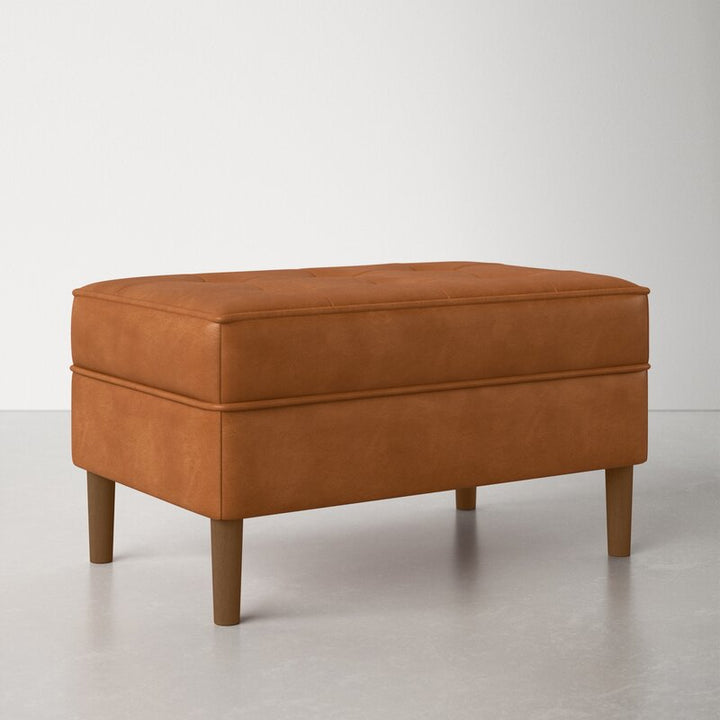 Lamp Ottoman | Tan