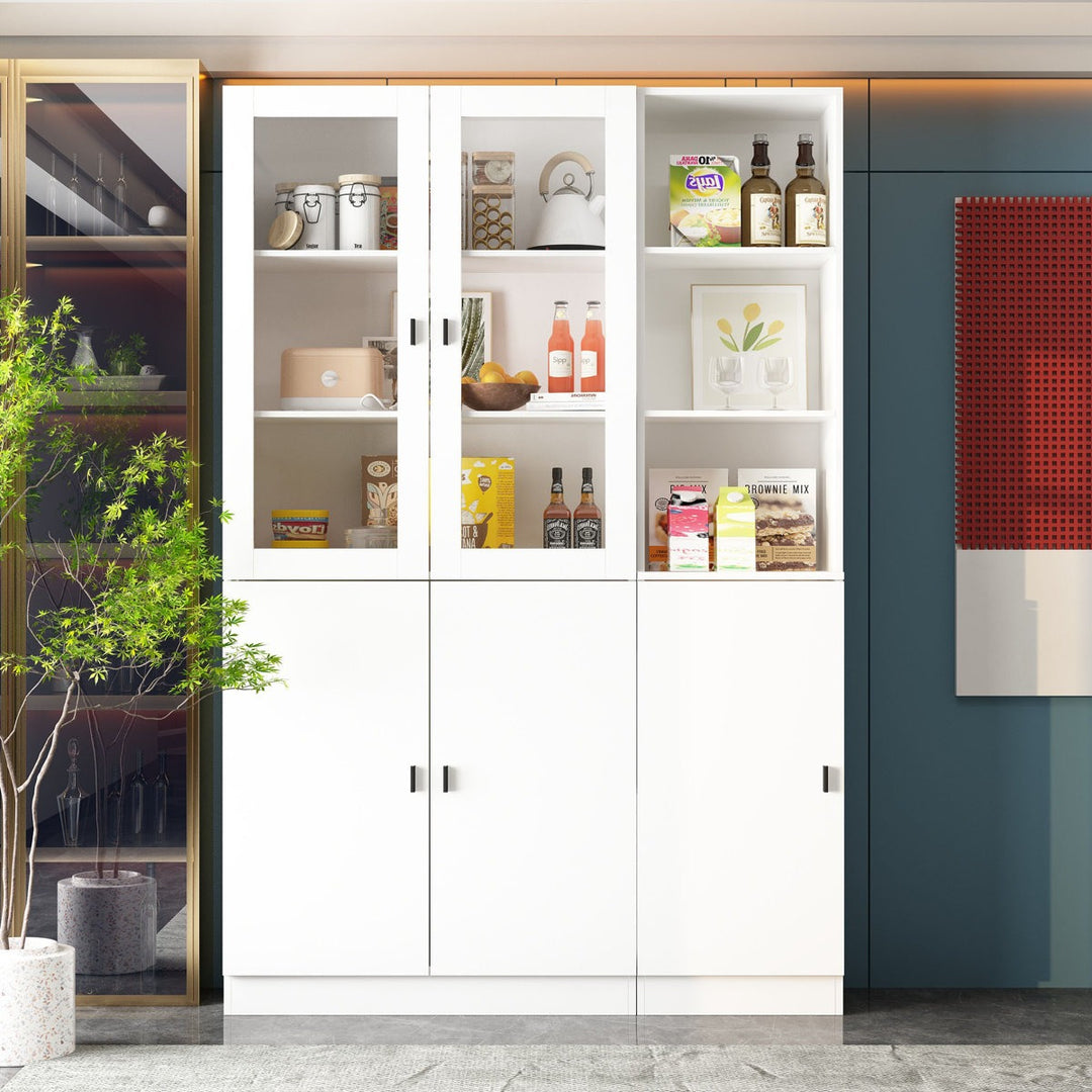 Ryo Tall Crockery Unit | White