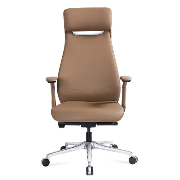 Bhil Director High Back Office Chair | Brown