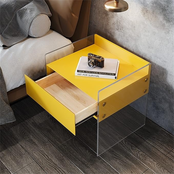 Zoya Side Table |Yellow