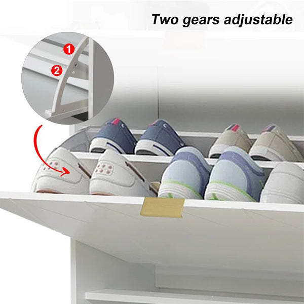 Anthony Shoe Rack | White