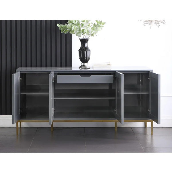 Clayton Sideboard & Cabinet | Small | Black