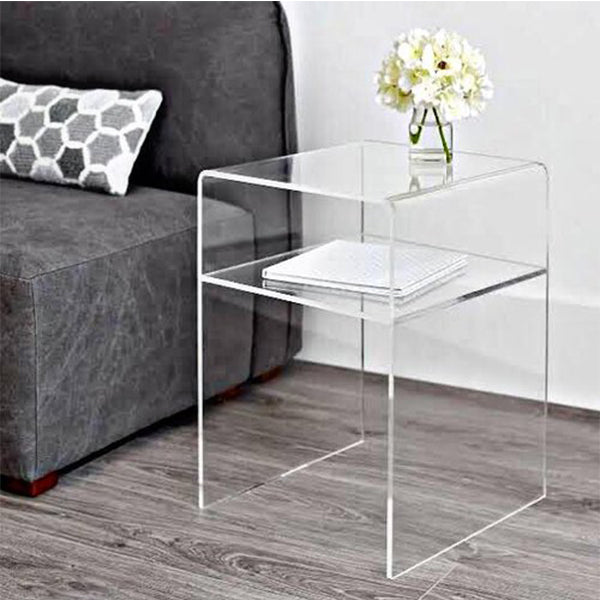 Film End Table | Clear