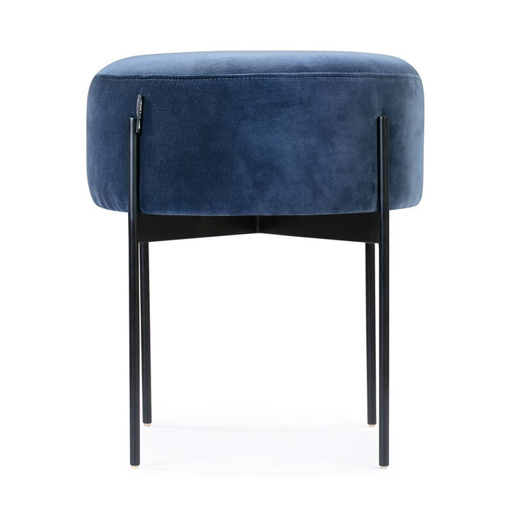 Zitts Ottoman | Navy Blue