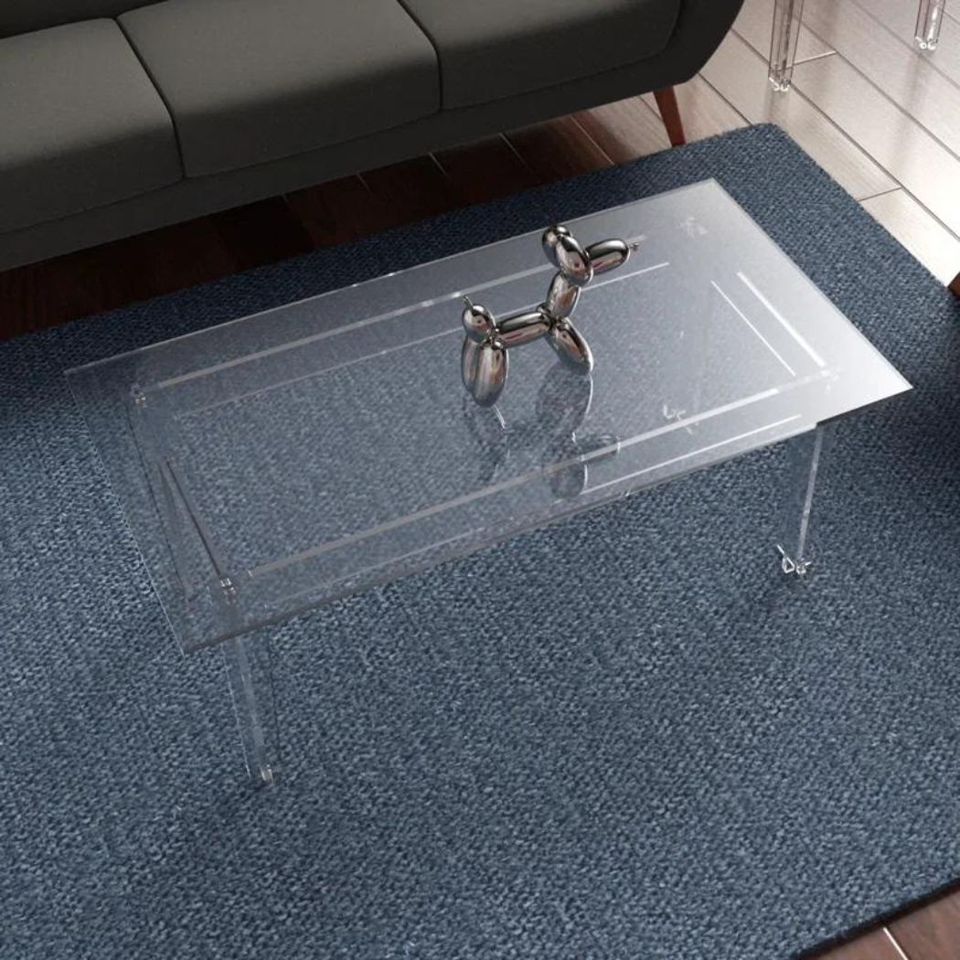 Nova Acrylic Coffee Table | Clear