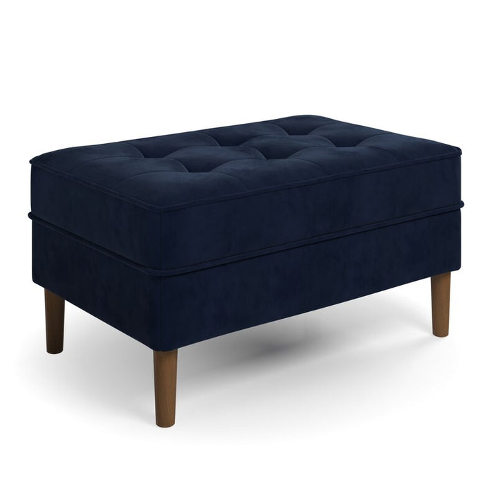 Diyas Ottoman | Navy Blue