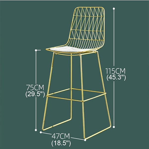 Avid Bar Stool | Golden