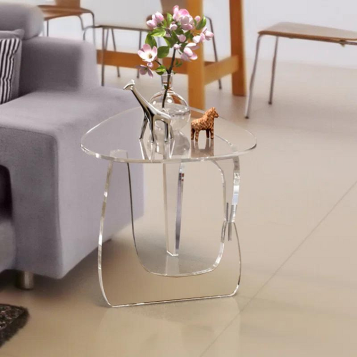 Aurora Acrylic End Table | Clear