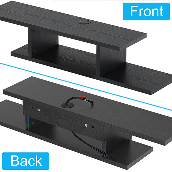 Mac Wall Mount TV Unit | Wenge