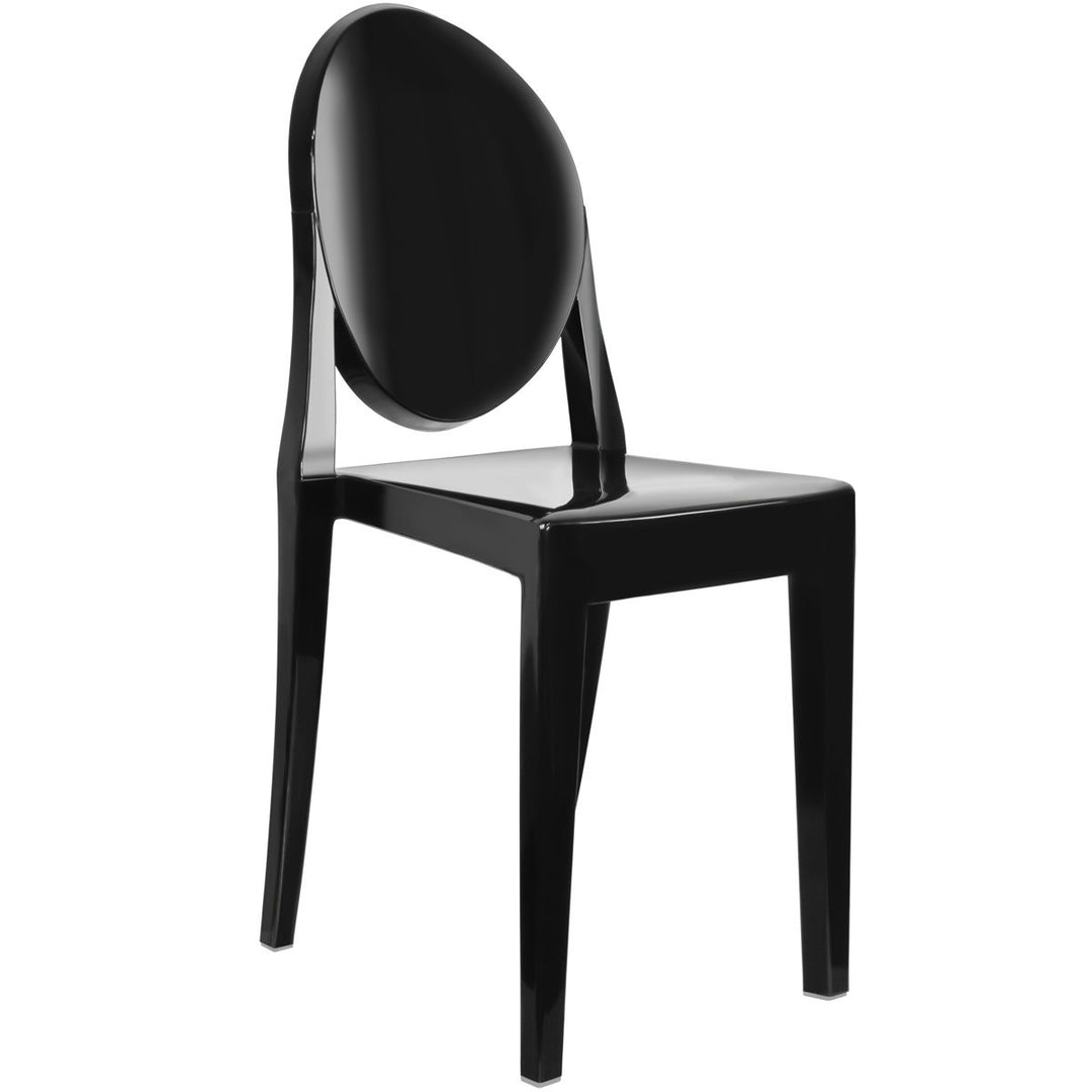 Mathilda Acrylic Chair | Black