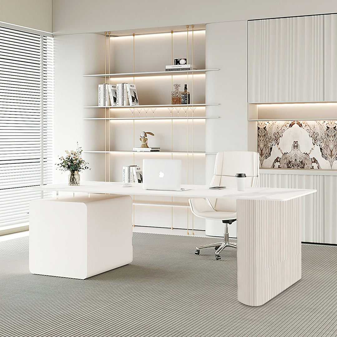 Hae Boss Table | White