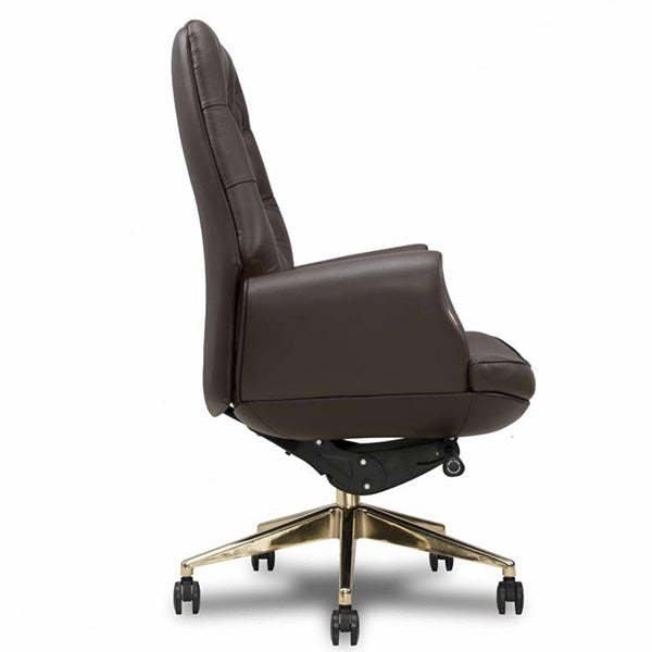 Gold Class Director Medium Back Office Chair | Brown