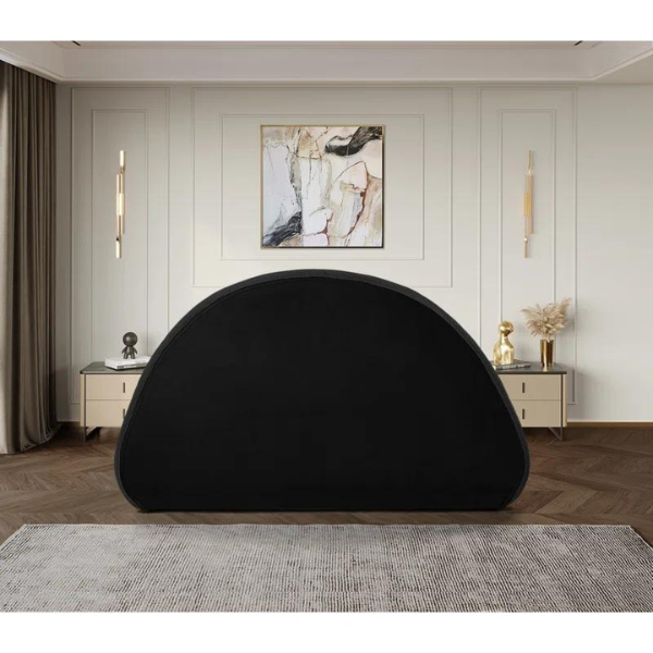 Quartz Bed Without Storage | King | Black Fabric