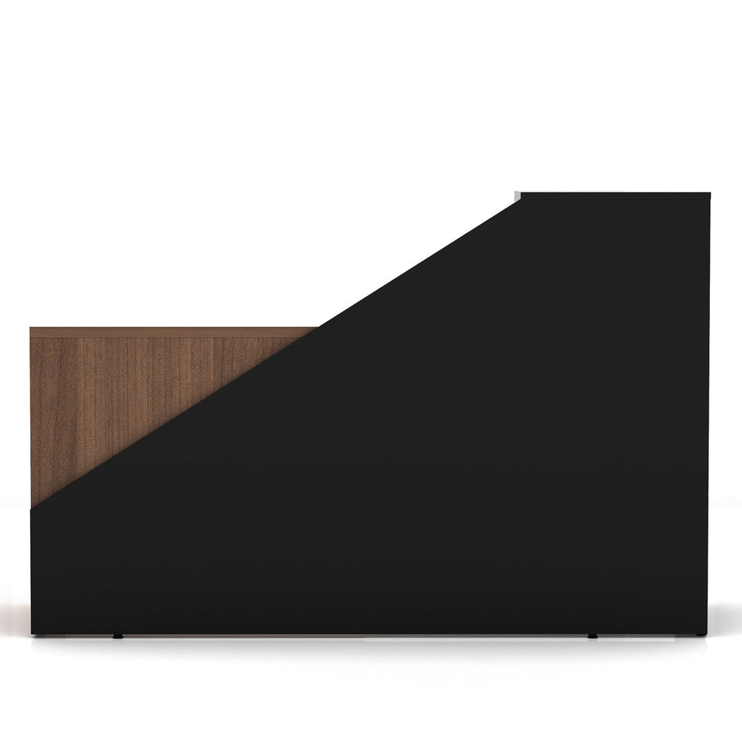 Aya Reception Table | Black & Brown