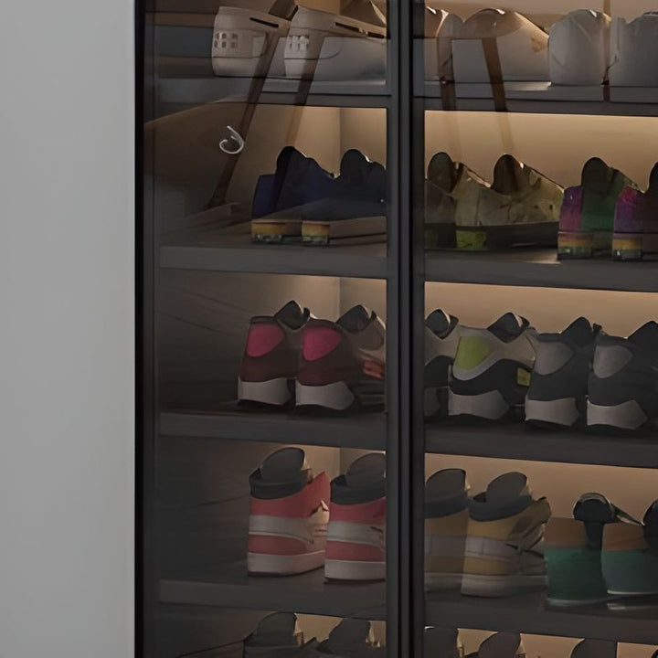 Zele Shoe Rack | Black