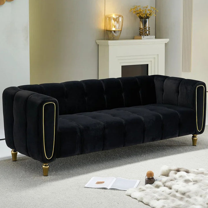 Goldbar Sofa | 3 seater | Black