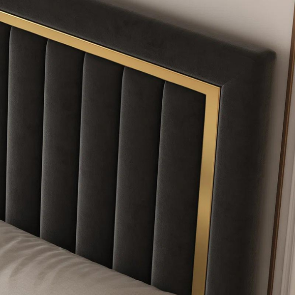 Sapphire Bed Without Storage | King | Black