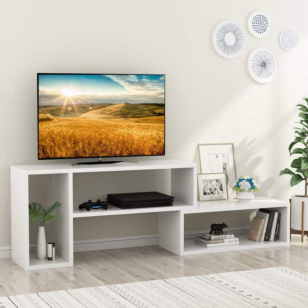 Gun TV Shelves | White