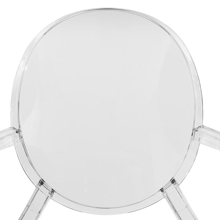 Saskia Arm Acrylic  Chair | Clear